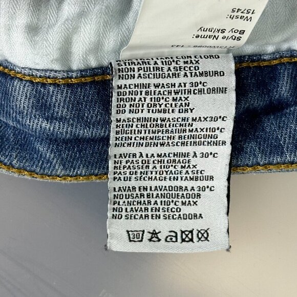 R13 Boy Skinny Jeans Jasper Stretch - Picture 13 of 16